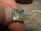 Blue Quartz And Gold Cabochon 9 9 Carats California Gemstones