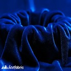 Royal Blue Stretch Velvet Fabric By The Yard