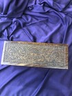 Antique Wheeler   Wilson Sewing Machines Carved Wooden Hinged Box