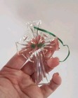 Galway Irish Crystal Celtic Cross Ornament  2002  2 25   3 75  Original Box   Tag