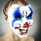 Scary Joker Halloween Clown Mask Costume Party Clown Comfortable Face Mask