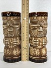 Otagiri Ceramic Tiki Mug Set Of 2 Hawaii Kai Bar Man Cave Vintage Island Decor