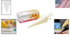 Piping Bag - Disposable Cake Decorating Bag 100 Count  12 Inch  Clear