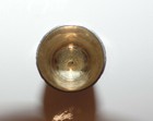 Antique Stern Bros Gold Band Sterling Silver Thimble C1890s Band Panels   Swirls