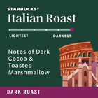 Starbucks Ground Coffee  Dark Roast Coffee  Italian Roast  100  Arabica  1 Bag  