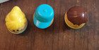 Lot Of 3  Vintage Little Tikes Chunky Chubby People  Blond Girl  Cap  Brown Hair