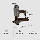Master Mechanic 4 In 1 Mini Pneumatic Flooring Stapler With Adjustable Exhaust