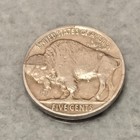 1924 Buffalo Nickel Carved Into Bender Hobo Nickel Style Coin