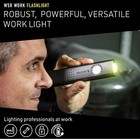 Led Lenser W5r Work Rechargeable Hands-free Flashlight  600 Lumens New Free Ship