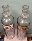 Peerless Antique Soda Fountain Back Bar Bottle  Wild Cherry  Vanilla  Milwaukee