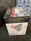 Defiant Motion Activated Outdoor Integrated Led Triple Head Flood Light White