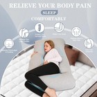 Pregnancy Pillow  J Shape Pregnancy Pillows For Sleeping  Body Pillow For Sle   