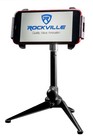 Rockville Smartphone Tablet Tripod Table Stand For Zoom Live Stream Conference