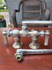 Vintage Chicago Faucet Extra Spout  Brass Commercial Grade Chrome Deck Mount 
