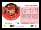 Bob Probert Autographed 1990-91 Pro Set Card  76 Detroit Red Wings Sku  248153