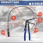 Workpro 27  Flexible Hose Clamp Plier Spring Plier Automotive Clamp Removal Tool