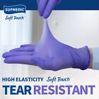 Medical Nitrile Exam Gloves 100pcs Powder-free Food-safe Disposable Glove Purple