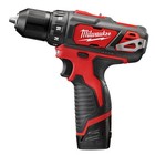 Nib Milwaukee 2497-24h M12 12v Cordless 4-tool Kit W  2 Batteries  Charger  Bag