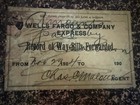 Antique Wells Fargo   Company Express Log Books