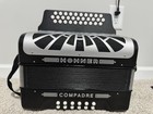 Hohner Compadre Diatonic Accordion - Keys Of F bb eb - Black  Free Ship