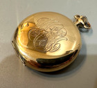 Hampden Size 16 23 Jewels Hunter Case Gold Filled Pocket Watch  Circa 1909