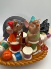 Disney Lucifer  Jaq And Gus From Cinderella Salt   Pepper Set Le250