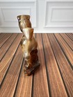 Imperial Slag Glass Brown Pony Stallion Horse Figure Figurine Original Label Art
