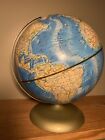 Vintage Rand Mcnally World Globe On Stand