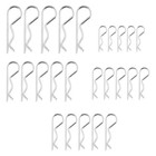 30pcs  Heavy Duty Cotter Pins hitch Pins Clip R Clips Spring Retaining Wire Hair