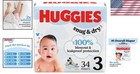 Huggies Snug   Dry Diapers  Size 3  2x Softness   100  Leak Protection  34 Count
