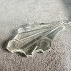 Vintage Art Clear Glass Perfume Bottle Stopper