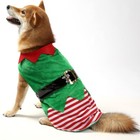 Christmas Gift Dog Cat Outfit Cute Light Flicker Costume Clothes Pet Fancy Dress