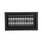 Air Vent Rmbl Manual Black Heavy Duty Plastic Foundation Vent 10 H X 18 W