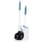 Plunger And Toilet Brush Set