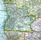 1897 Century Map Africa Angola Congo Madagascar Zanzibar Mombasa Mt  Kilimanjaro