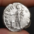 Caesar Marcus Aurelius Coin 152ad Ancient Rome Silver Denarius Genius Exercitus