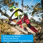 Arborist Bull Rope  100ft X 5 8  Polyester Tree Hoist Rigging Line  Bull Rope   