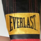Everlast Boxing Bag Gloves L xl Adult Unisex Black Gold Red Pair