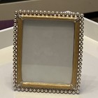 New  Jay Strongwater Enamel Pearl   Swarovski Crystal 4  X 6   Picture Frame