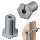  2 Pcs Cable Routing Kit Compatible With Starlink Ethernet Cable  Rubber Grey