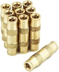 Qwork Push To Connect Fittings 1 4  Tube  Air Hose Fittings  10 Pack Air Compres
