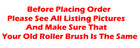 Replacemet Parts Roller Brush Bar Pre And Post Motor Filter For Dyson V6 Vacuum
