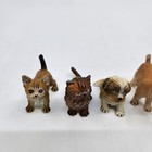 Kaiyodo Japan Mini Figures 6 Dogs 2 Cats Variety Pre-owned
