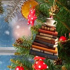 Christmas Tree Hanging Pendant Indoor Acrylic Ornament For Holiday Home Wall