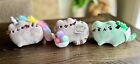 Gund Pusheen Lot Of 5  Mini Plush Backpack Clip   Cupid Valentine Love Letter