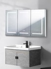 Lighted Medicine Cabinet W  Mirror Bathroom Mirror Medicine Cabinet Wall Mounted