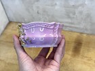 Porcelain Decorative Bowl Gold Painted Accents Pink Antique  1430