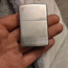Vintage Zippo 1965 Zippo Hunter Design Pat 2517191 Silver Color Oil Lighter