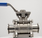 2  Tri-clamp Sanitary Ball Valve  blvtc  Ss T316