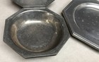 5 Wilton Vintage  Pewter Metal Dinner Plates   Bowls
